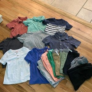 Lot of 3T shirts, shorts. Carters, Cat&Jack, Circo